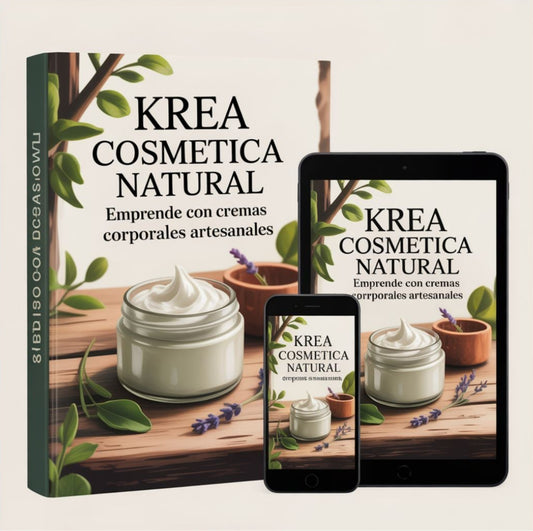 Emprende con Cremas Corporales Naturales + 7 Bonos 🎁!!